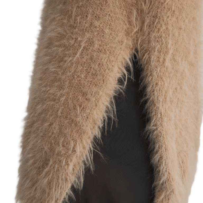 Pull sans manche femme col roulé coupe ample (8)