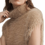 Pull sans manche femme col roulé coupe ample (9)