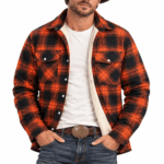 Veste bûcheron à carreaux doublure polaire