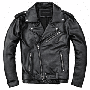 Veste cuir véritable style Mad Max