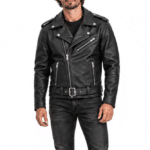 Veste cuir véritable style Mad Max (5)