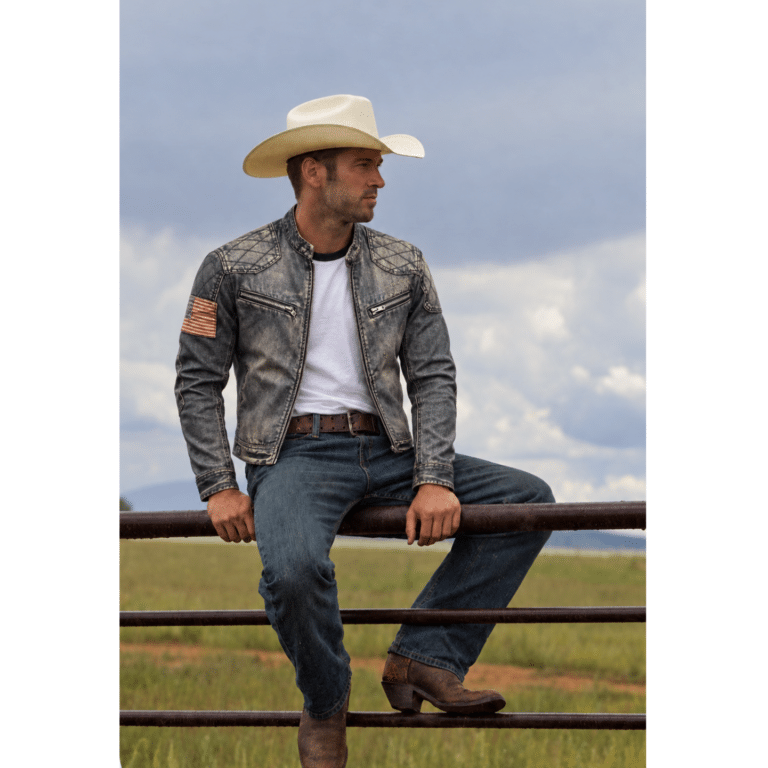 Veste jean cowboy USA (3)