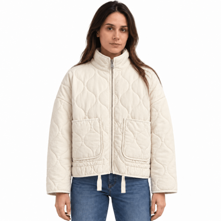 Veste matelassée femme vintage (2)