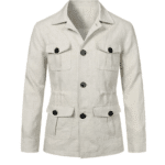 Veste safari homme beige (1)
