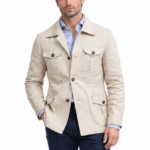 Veste safari homme beige (3)