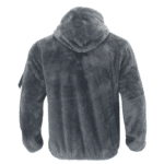 Veste sherpa grise homme (3)