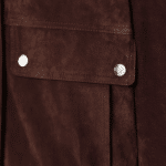 Veste western femme marron style cowboy (3)