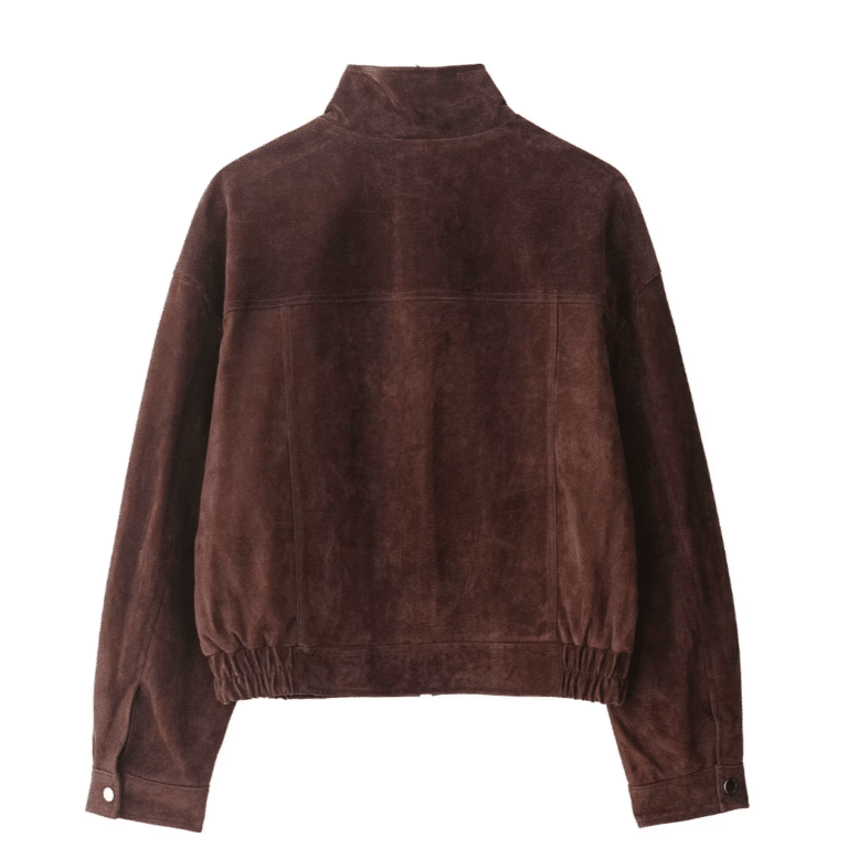 Veste western femme marron style cowboy (5)