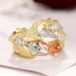 Bague feuilles
