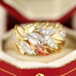Bague feuilles