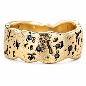 Bague rustique martelée - Variantes 1