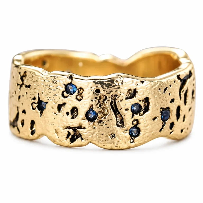 Bague rustique martelée - Variantes 1