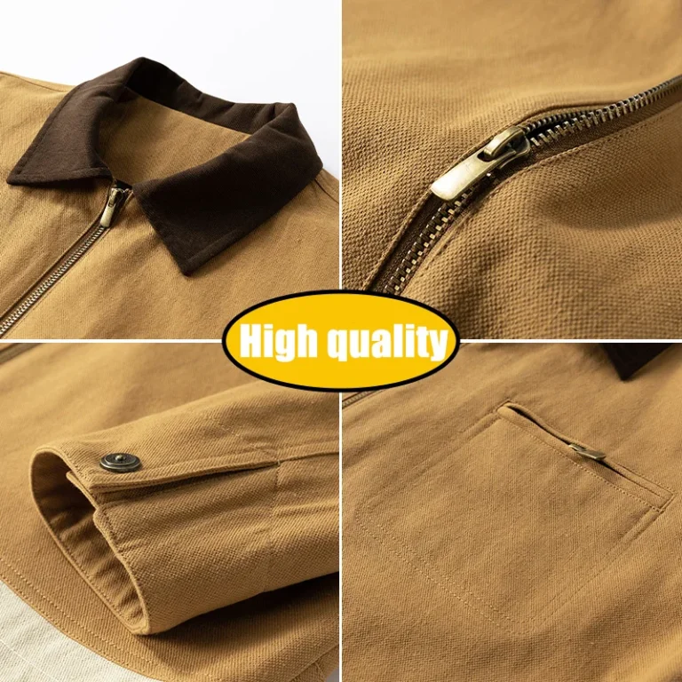 Blouson workwear homme camel