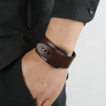 Bracelet cuir homme