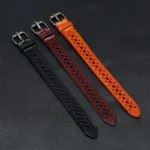 Bracelet cuir homme perforé