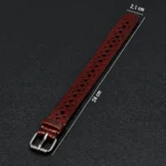 Bracelet cuir homme perforé