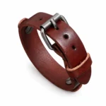 Bracelet homme cuir
