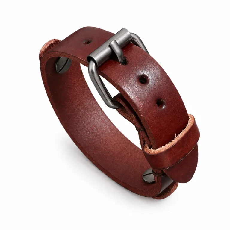 Bracelet homme cuir