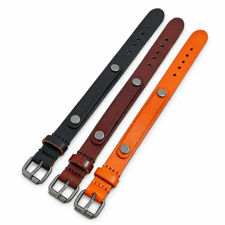 Bracelet homme cuir