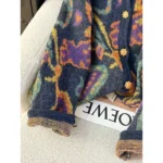 Cardigan femme années 70 psychédéliques
