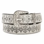 Ceinture cowboy blanche