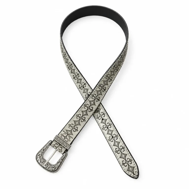 Ceinture cowboy blanche