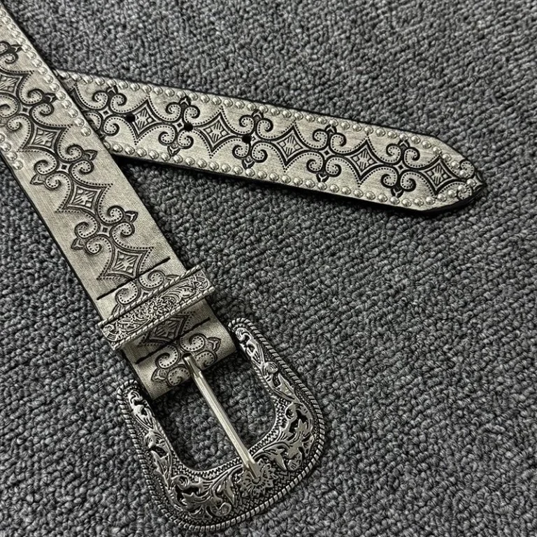 Ceinture cowboy blanche