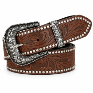 Ceinture cowboy classique - Marron café