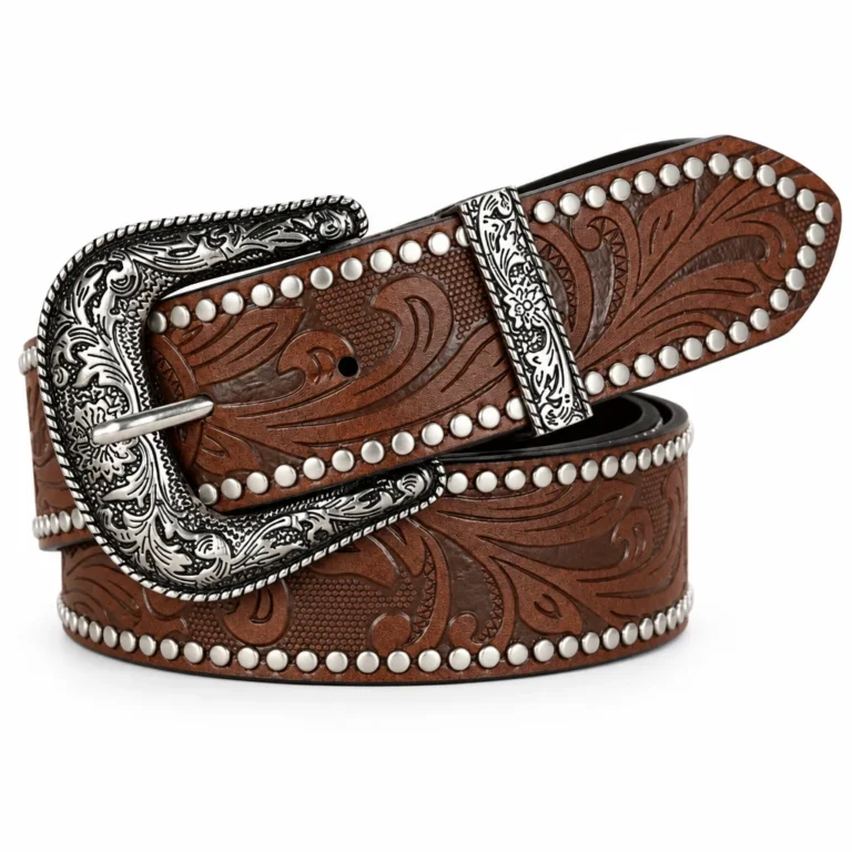 Ceinture cowboy classique - Marron café