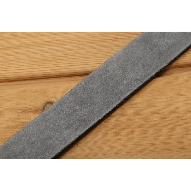 Ceinture cowboy cuir pleine fleur grosse boucle laiton