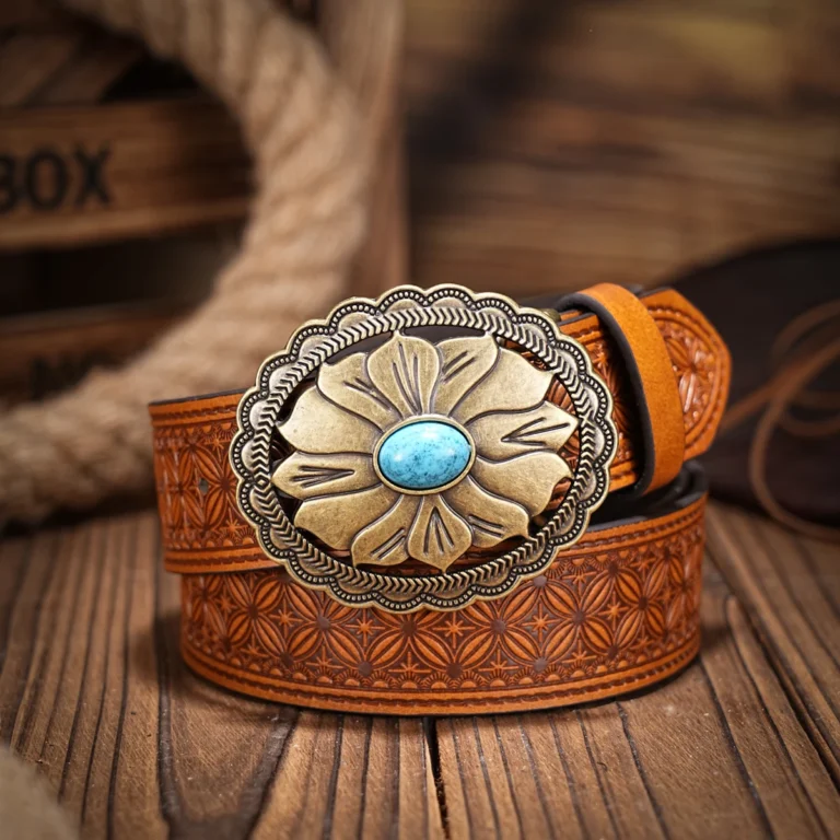 Ceinture cowboy femme boucle western