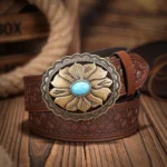 Ceinture cowboy femme boucle western