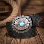 Ceinture cowboy femme boucle western