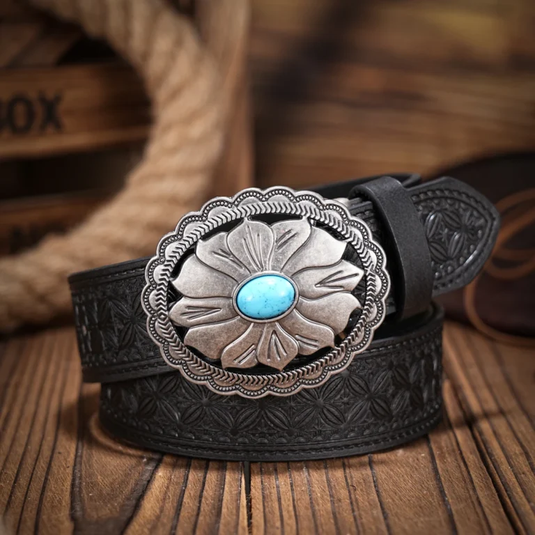 Ceinture cowboy femme boucle western