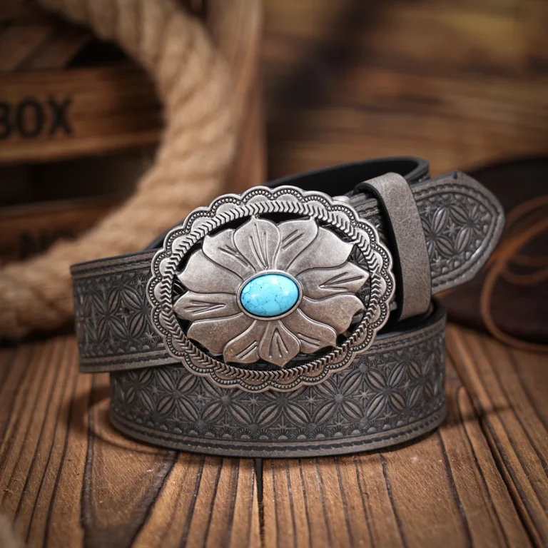 Ceinture cowboy femme boucle western