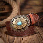 Ceinture cowboy femme boucle western