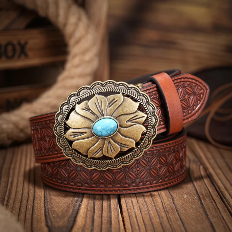 Ceinture cowboy femme boucle western