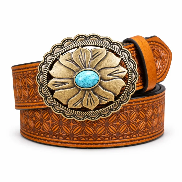 Ceinture cowboy femme boucle western