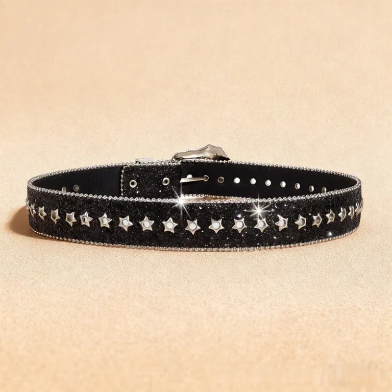 Ceinture cowboy femme brillante