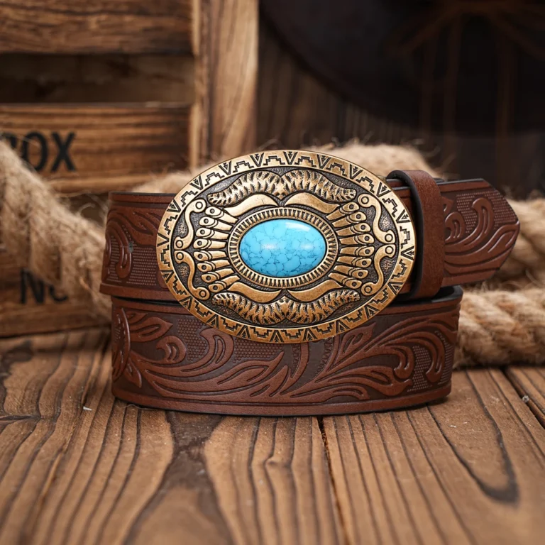 Ceinture cowboy femme ovale