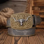 Ceinture cowboy femme taureau