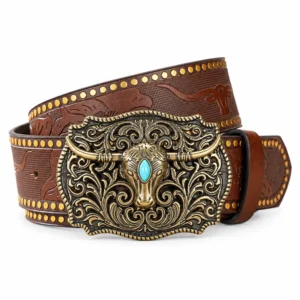 Ceinture cowboy femme teureau