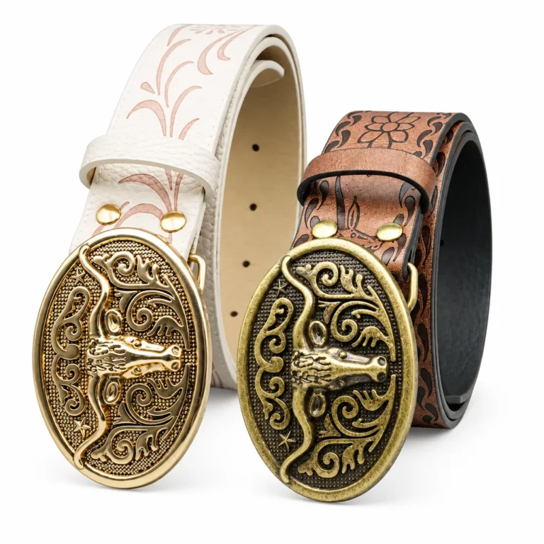 Ceinture cowboy taureau