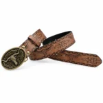 Ceinture cowboy taureau