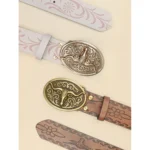 Ceinture cowboy taureau
