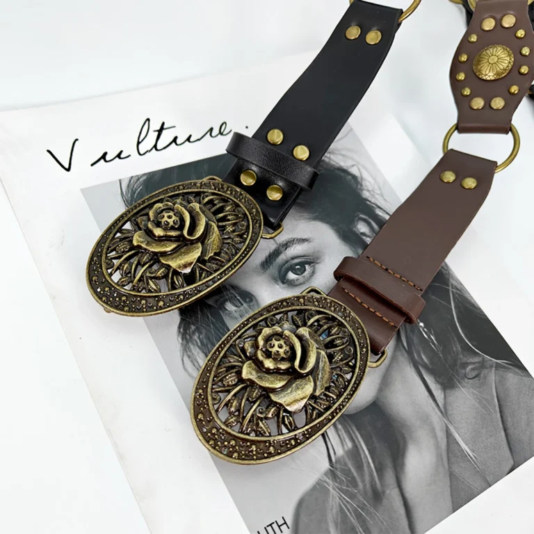Ceinture femme vintage cowboy