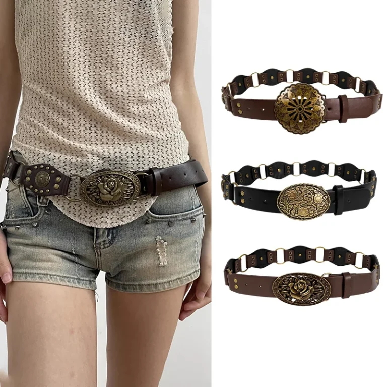Ceinture femme vintage cowboy