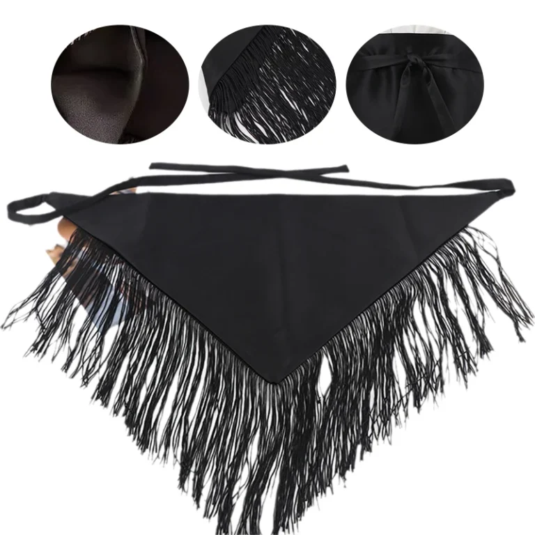 Ceinture foulard femme western franges