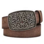 Ceinture marron cowboy
