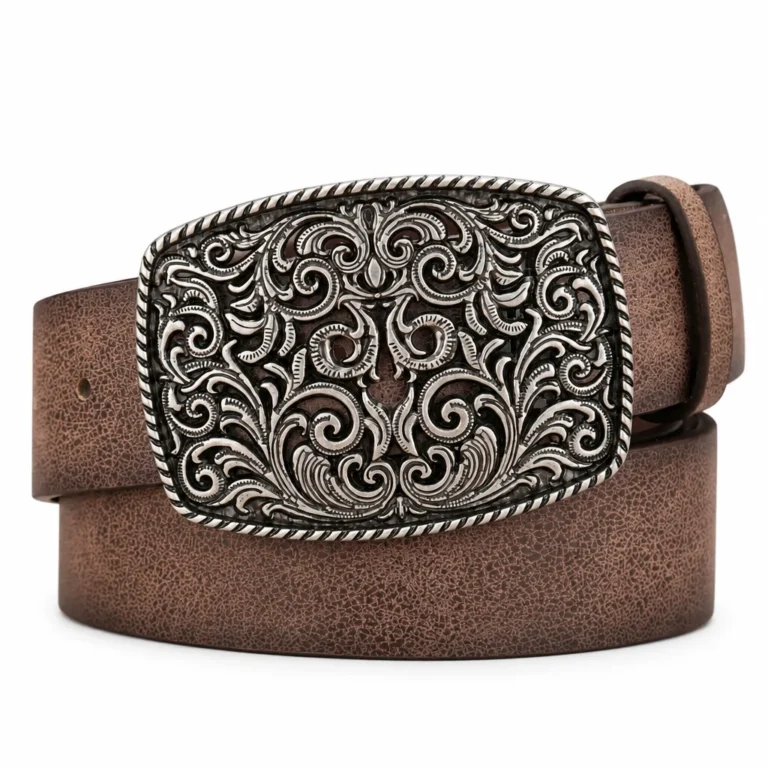 Ceinture marron cowboy